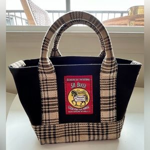 5/A Baker Horse Blanket Plaid Amberhill Mini Tote